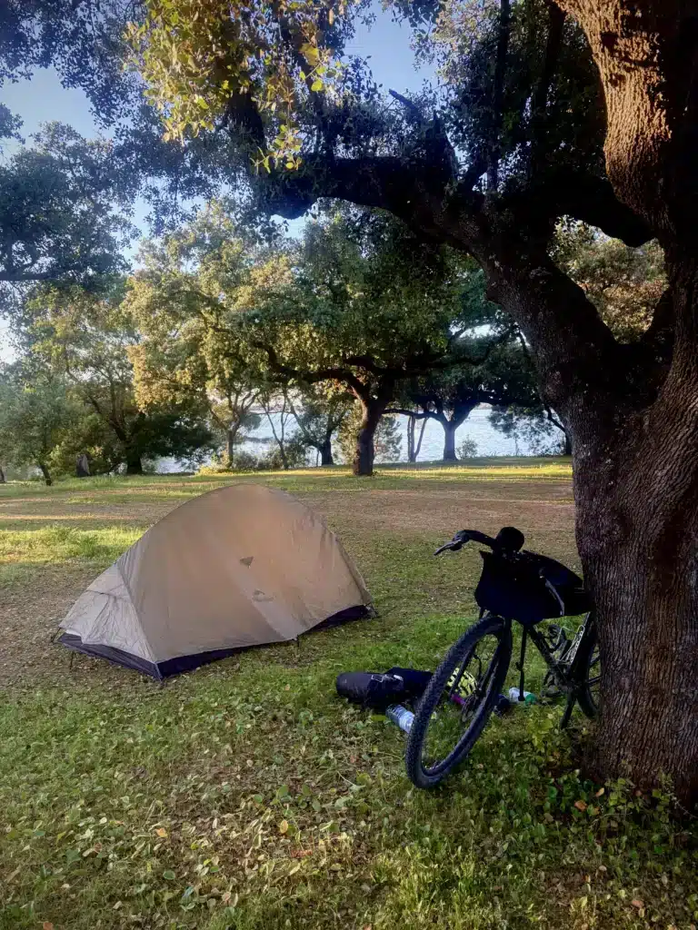 joli spot de camping au Portugal, Alentejo