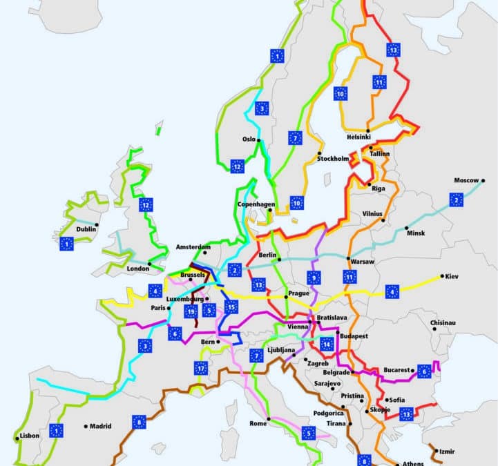 Voyager en Europe grâce à EuroVelo