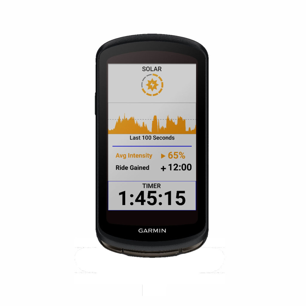 gps vélo garmin edge 1040 solar